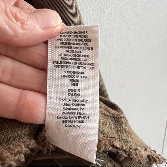 Free People Ruffled Military Jacket - Picture 10 of 15